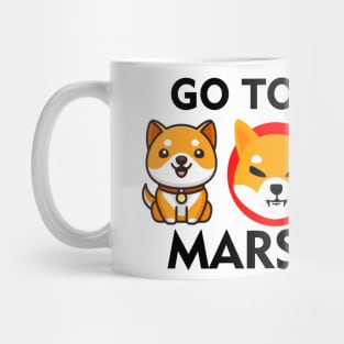 BABY DOGE X SHIBA INU GO TO MARS Mug